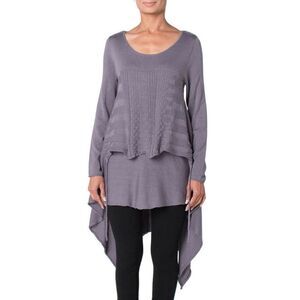 Stella Carakasi Repose Tunic Lagenlook Sweater Size M